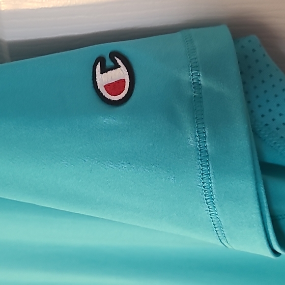 CHAMPION BRAND MENS SHORT SLEEVE T-SHIRT TEAL GREEN SIZE LARGE - Picture 3 of 9